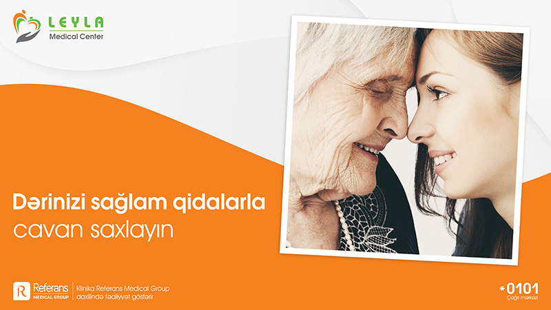 Dərinizi sağlam qidalarla cavan saxlayın